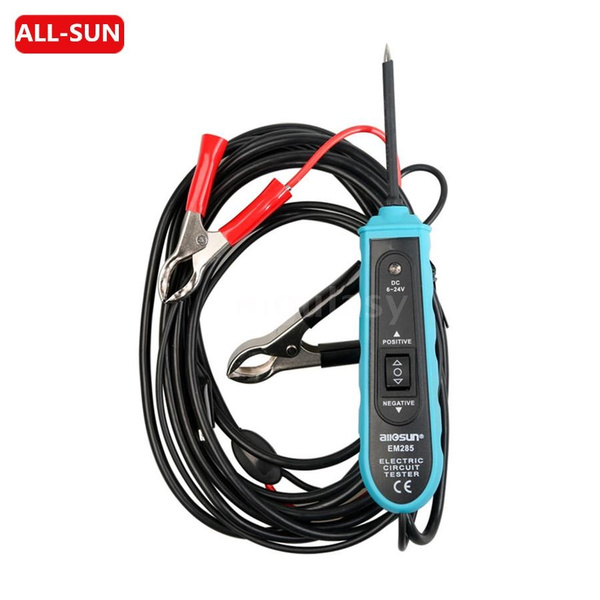 Power Probe Car Electric Circuit Tester 6-24v Automotive Detection Tool Car  Accessory Electric Car Circuit Tester