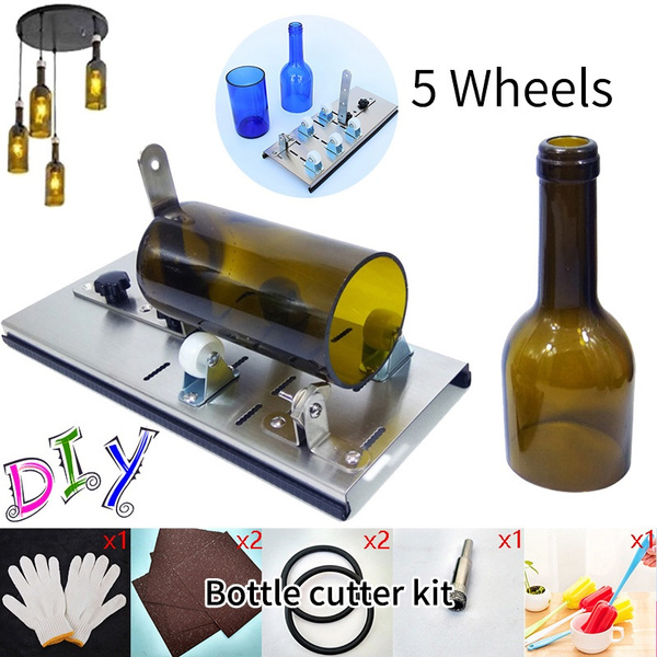 Glass Bottle Cutter - DIY Wine Bottle Cutting Machine for Creative