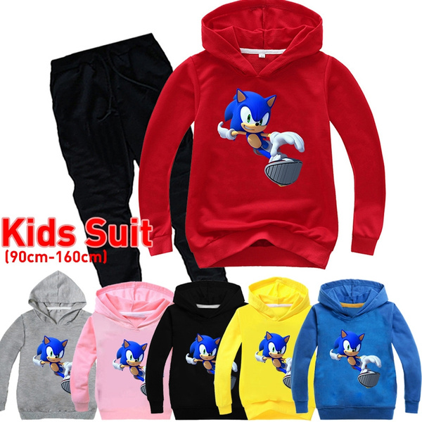 Kids Sonic the Hedgehog Hoodie Costume 