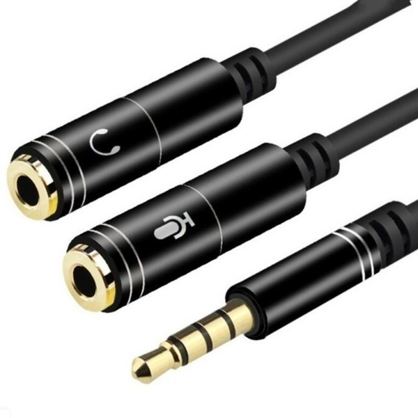 3.5mm Headphone Splitter Cable Adapter 