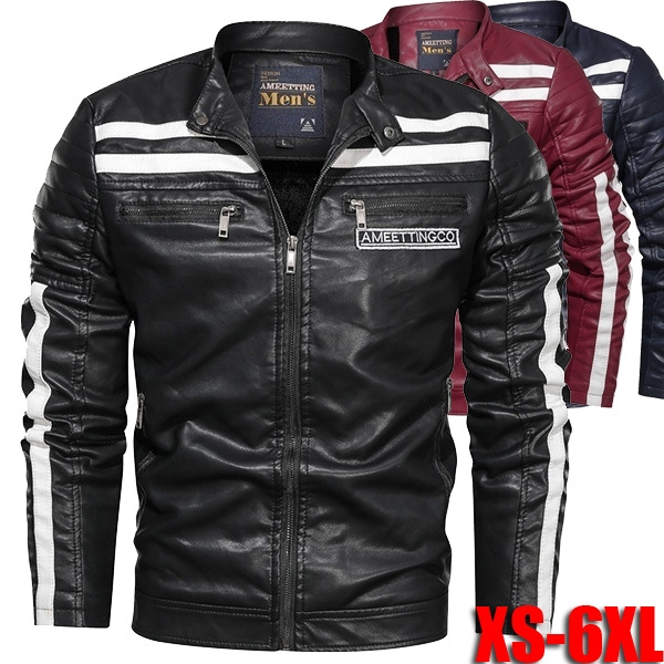 outdoor leather jacket