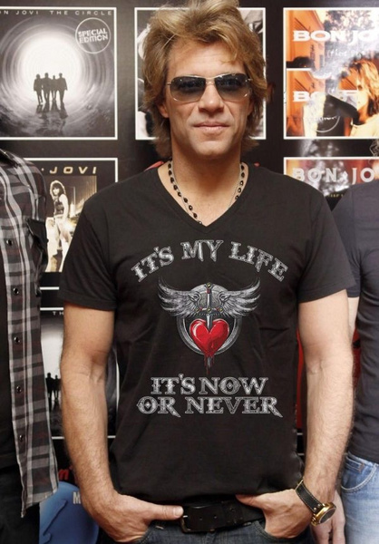 bon jovi it's my life t shirt