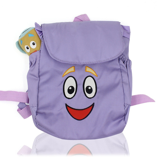 backpack and map dora