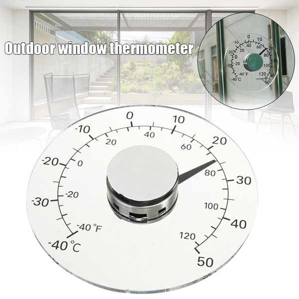 Outdoor Thermometer Home Self Adhesive, Outdoor Window Thermometer