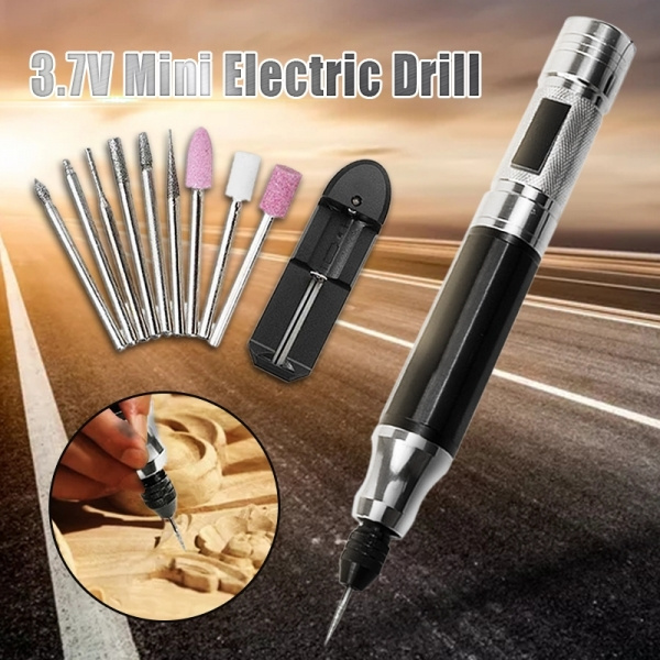 3.7V 35w Mini Electric Grinder Power Drill Cordless Engraving Pen Rotary  Tool