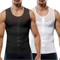 Men Chest Compression Shirt to Hide Gynecomastia Moobs Shapewear Vest Tank  Top