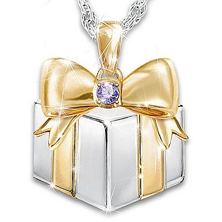 Details about   925 Silver Clavicle Necklace Faith Pendant Platinum-Clad Exquisite Gift Box 