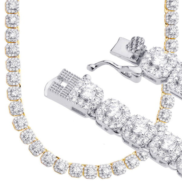 Iced Out Bling Zirconia Tennis Chain 