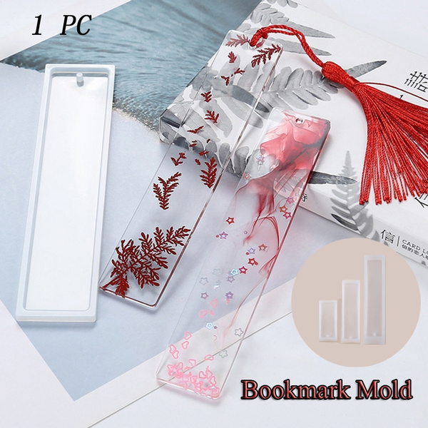 Bookmarks Silicone Mould for Epoxy Resin - Rounded Corner Style - Create  Personalized Bookmarks for Book Lovers