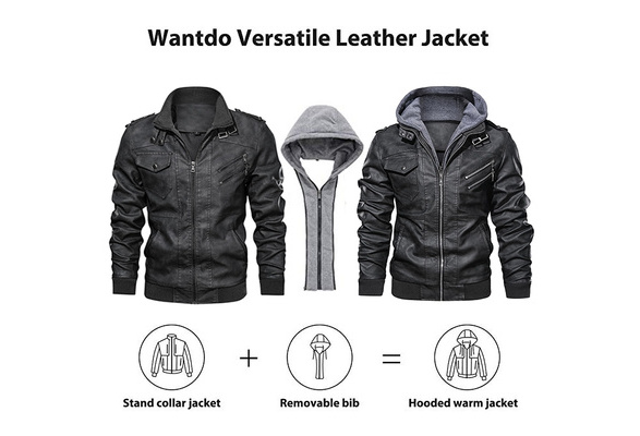 Jamickiki New Autumn and Winter Fashion Mens High Qualiity PU