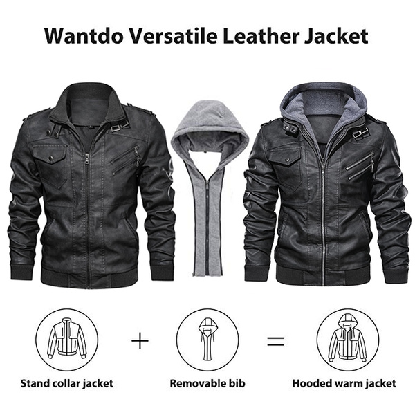 Jamickiki New Autumn and Winter Fashion Mens High Qualiity PU