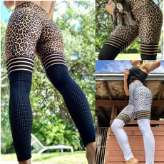 sport legging, skinny pants, Women Leggings, leopard print