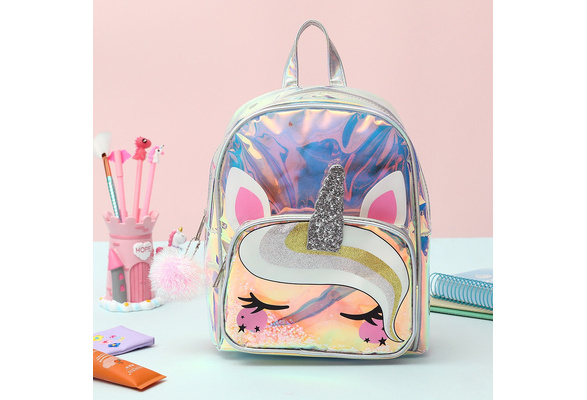 unicorn backpack clear