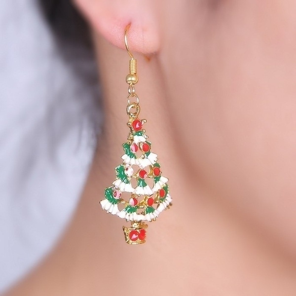 Auro Elegant Christmas Earring 80266