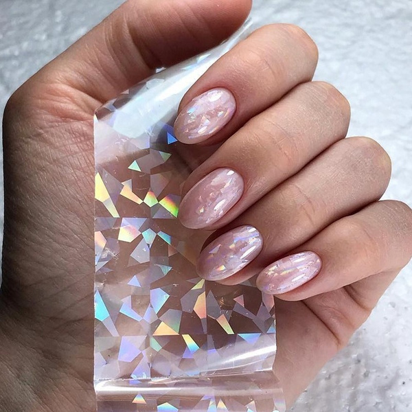 shattered glass nails : r/RedditLaqueristas