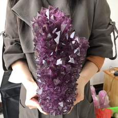purplecrystal, quartz, quartzcrystal, Aluminum