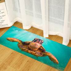 Turtle, doormat, Bathroom, living room