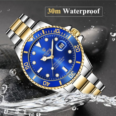 Box, Steel, Waterproof Watch, business watch