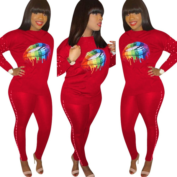 rainbow tracksuit ladies