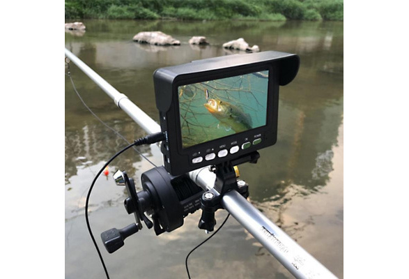 New High Quality 4.3 HD Colorful Underwater Visual Fish Finder Video Camera  Fishing Kit LCD Monitor