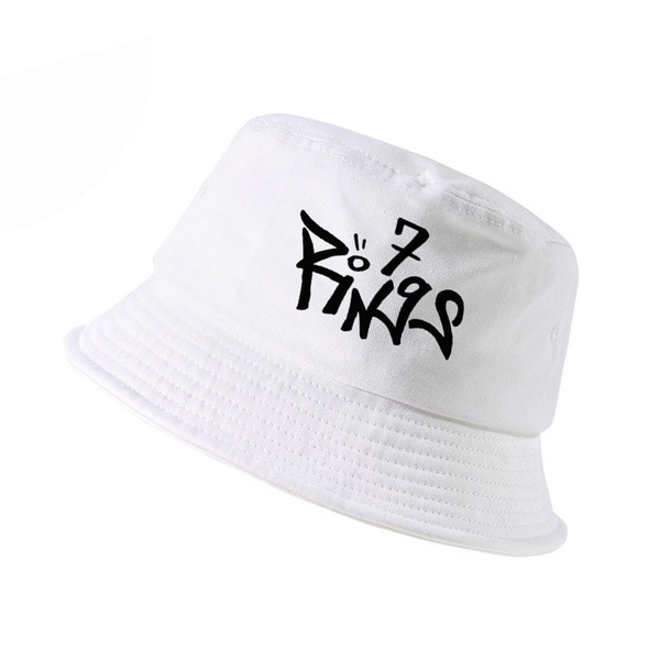 rings Cap 100% Cotton Dad bucket hat 