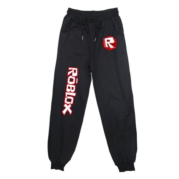 Kids Roblox Pants Jogger Fitness Long Trousers Boys Girls Sports Breathable Pants For Children Boys Girls Wish - fitness roblox