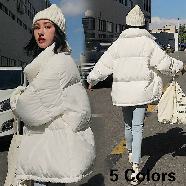 Winter Korean Version Of The New Women's Padded Jacket Fashion Short Slim  Thick Hooded Down Jacket | Fruugo BH