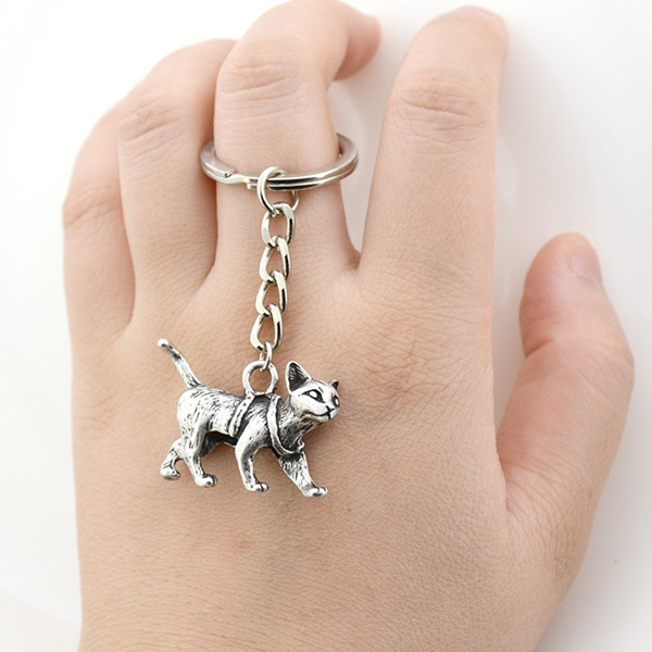 Cute Dog Puppy Keyring Charms For Women Keychain Fashion Cute
