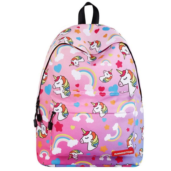 Mochila para ni as Bolso de Escuela Mochila de Unicornio Mochila