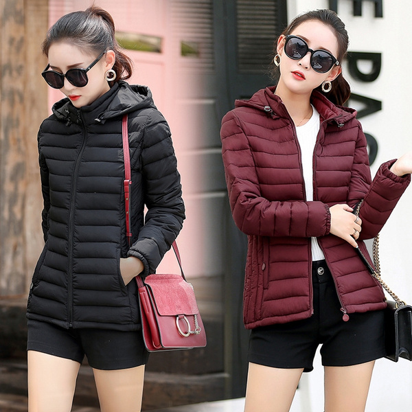 slim fitting winter jacket