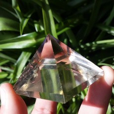 Crystal, pyramid, quartz
