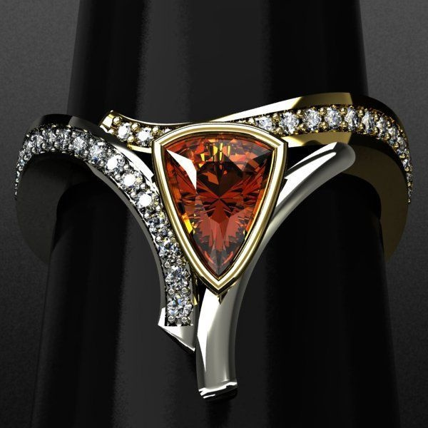 925 Sterling Silver Real Genuine Ruby Womens Modern Anniversary Ring