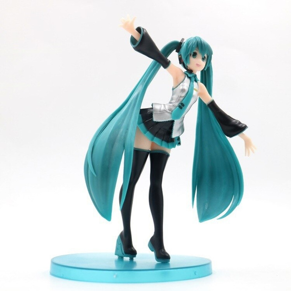 Anime Hatsune Miku Character Vocal Series Gsc Miku Up Parade Cartoon Pvc Action Figure Collection Figma Model Toys Wish