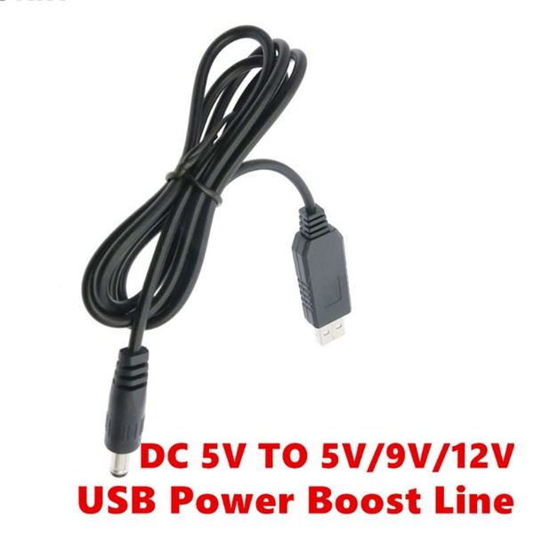 USB Power Boost Line DC 5V to DC 5V / 9V / 12V Step UP Module USB Converter  Adapter Cable Plug