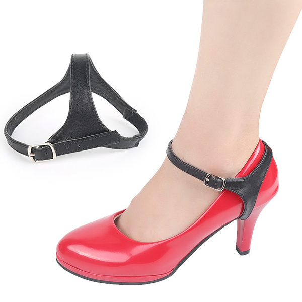 Buy Florawang Detachable Shoe Strap Belt Band for Holding Loose high Heels  Pumps (Patent Leather Black) at Amazon.in