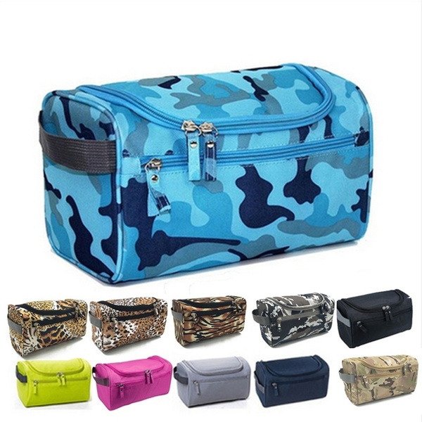 Men Travel Wash Bag Hanging Toiletry Double-layer Large Capacity Cosmetic  Bag Portable Oxford Cloth Waterproof Makeup Bag Pouch - Cosmetic Bags &  Cases - AliExpress