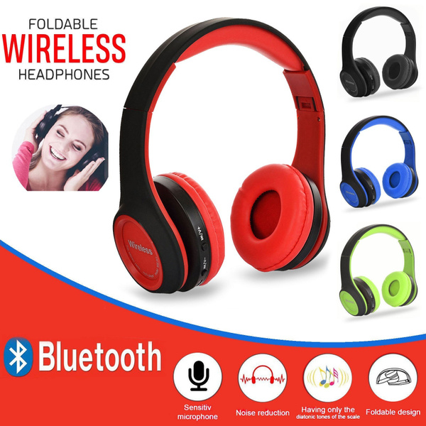 Wireless Bluetooth Kids Over-Ear Headphones Earphones for IPad/Tablet/Phones Kids Headset Wish