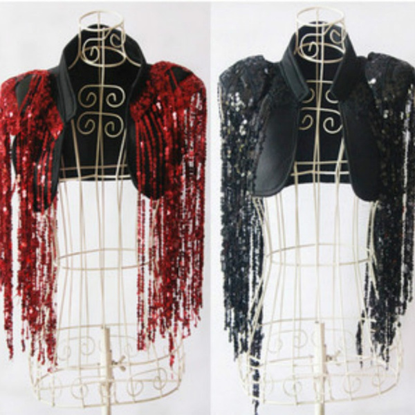 Ladies clearance sequin waistcoat