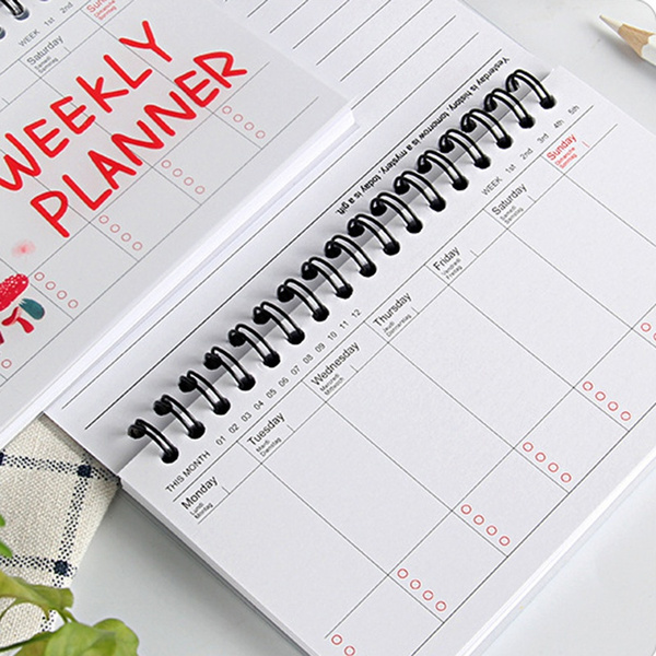 Agenda Planner Organizer, Journal Stationery, Planner Notebook