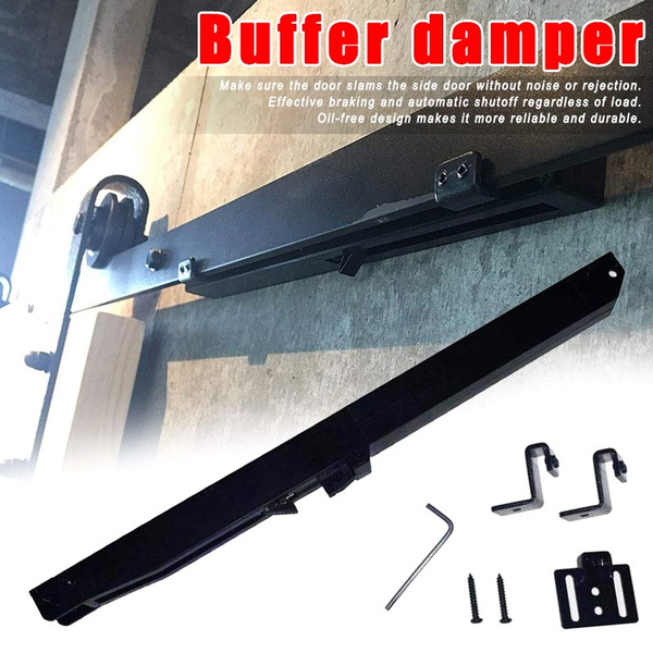 Soft Close Mechanism Buffer Damper for Sliding Barn Door