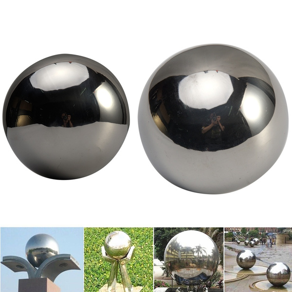 5 Size Stainless Steel Mirror Sphere Hollow Ball Home Garden Ornament Decoration Wish - Stainless Steel Mirror Sphere Garden Ornament 5 Size Stainless Steel Mirror Sphere Hollow Ball Home Garden Ornament Decoration Wish - Stainless Steel Mirror Sphere Garden Ornament