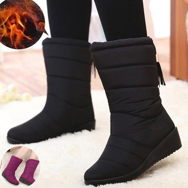 casual warm boots