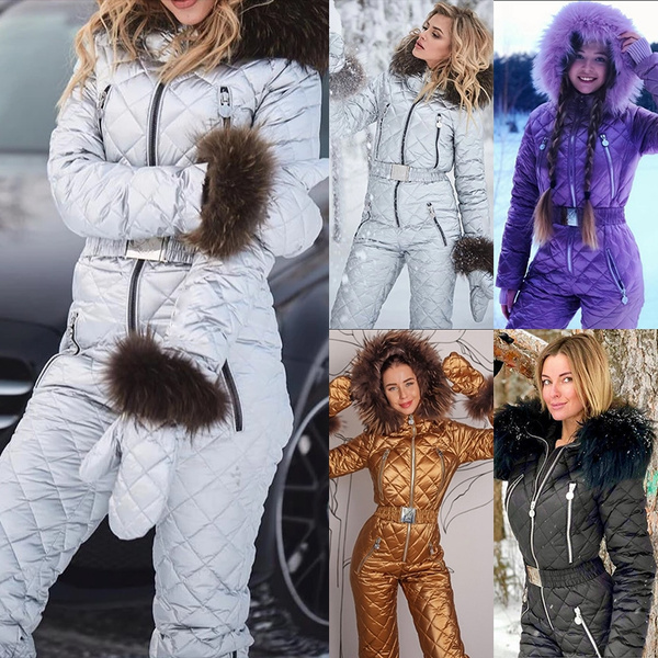 plus size ski suit women's