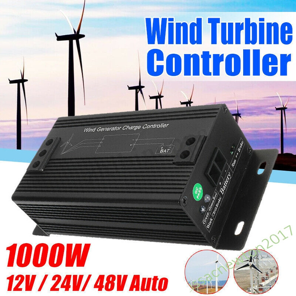 Details about   12V/24V/48V Wind Charge Controller Wind Turbine Generator Charge Controller  I 