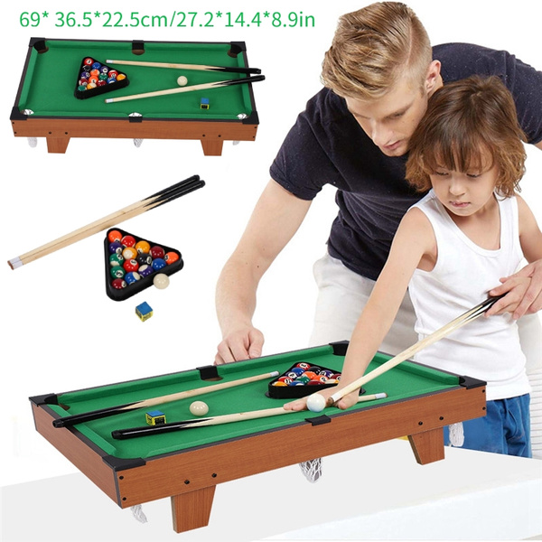 Tabletop Pool Table Mini Set Game Billiards Miniature Billiard Cues Balls Kids 27 2 14 4 8 9in Wish Tabletop Pool Table Mini Set Game Billiards Miniature Billiard Cues Balls Kids 27 2 14 4 8 9in Wish