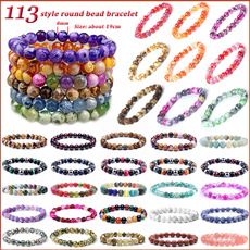 Beaded Bracelets, Turquoise, diybracelet, 8MM