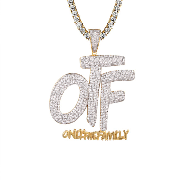 Only The Family OTF Micro Pave Gold 