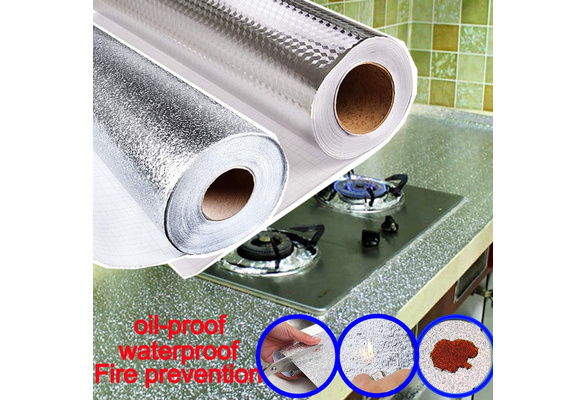 Waterproof Foil Paper, Kitchen High Temperature Resistance Fume Wall  Thickening Paste Multifunction Foil Paper Tin Foil (Color : Gold) :  .ca: Health & Personal Care