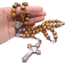 woodbeadnecklace, Jewelry, Gifts, prayerbead