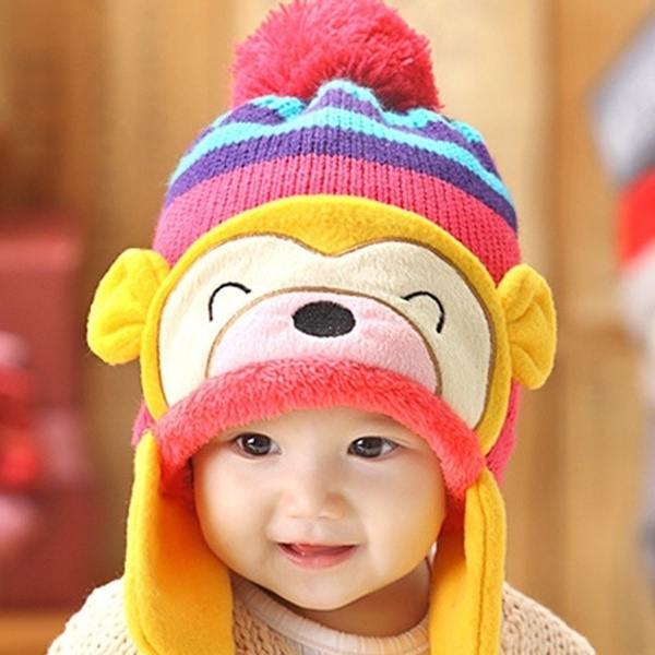 Monkey cap shop for babies